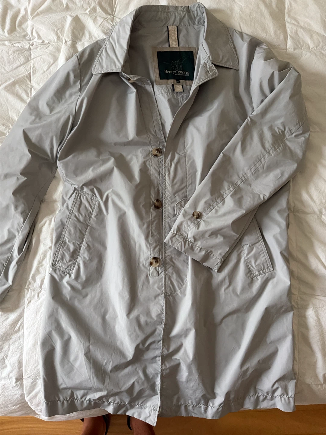 Men’s Henry Cottons Light Trench Coat