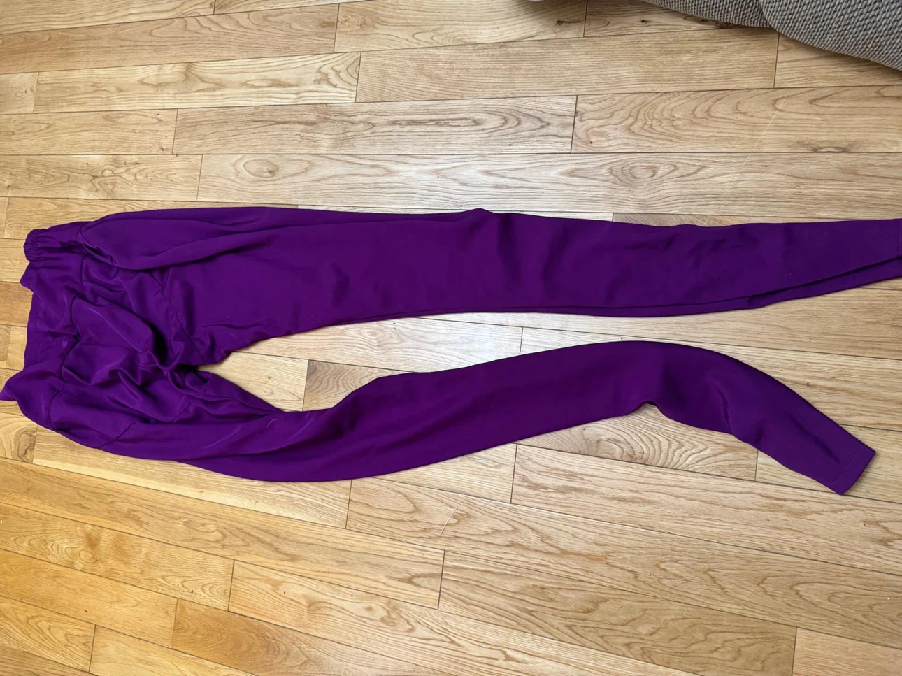 Purple Velvet Traditional Suit Set - photo 3