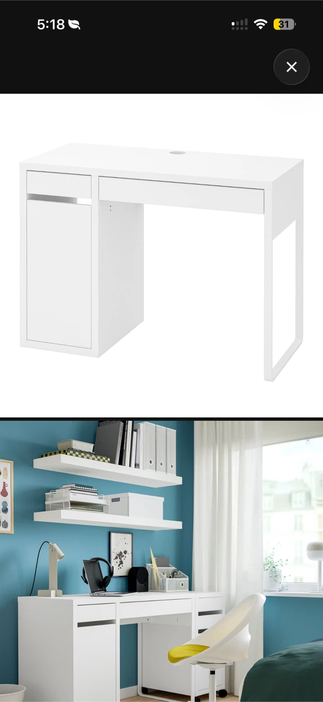 IKEA MICKE Desk