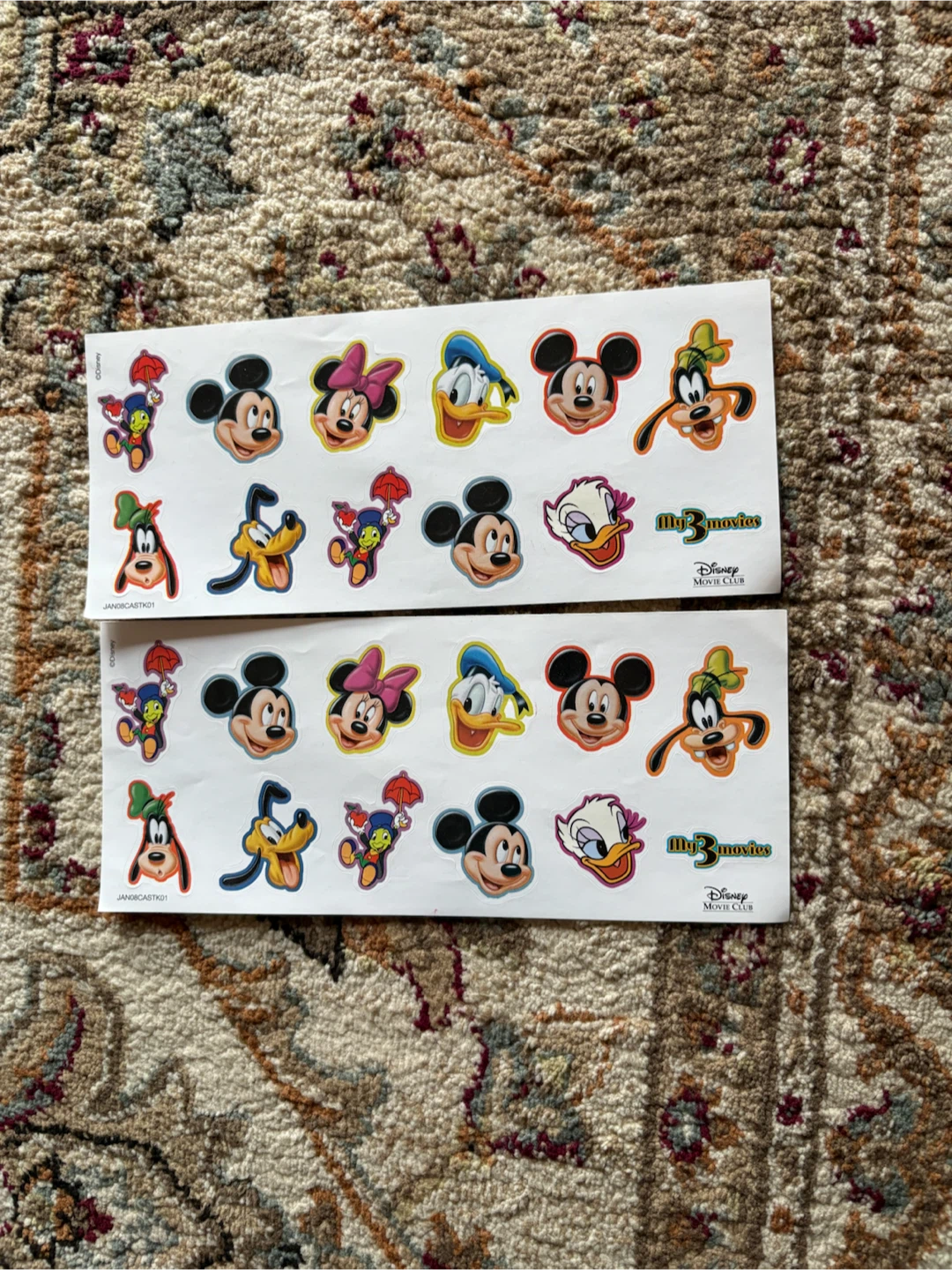 Disney Sticker Sheets - price for both