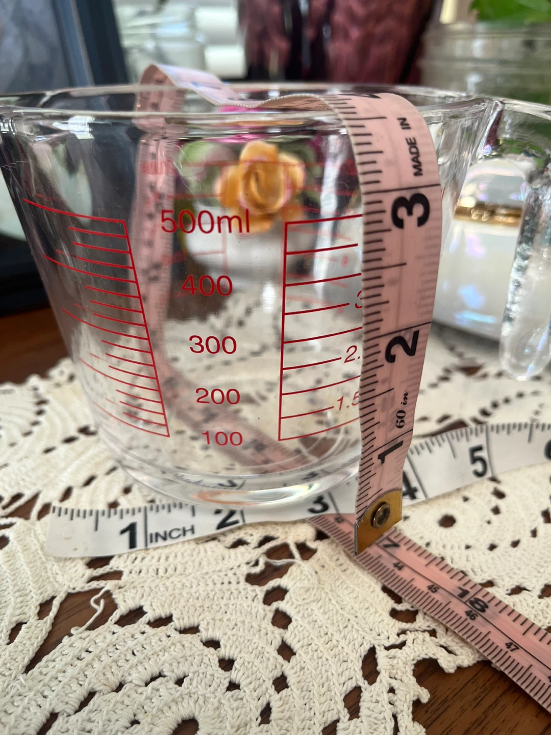 Glass Measuring Cup, 2 cup/ 500ml - photo 5