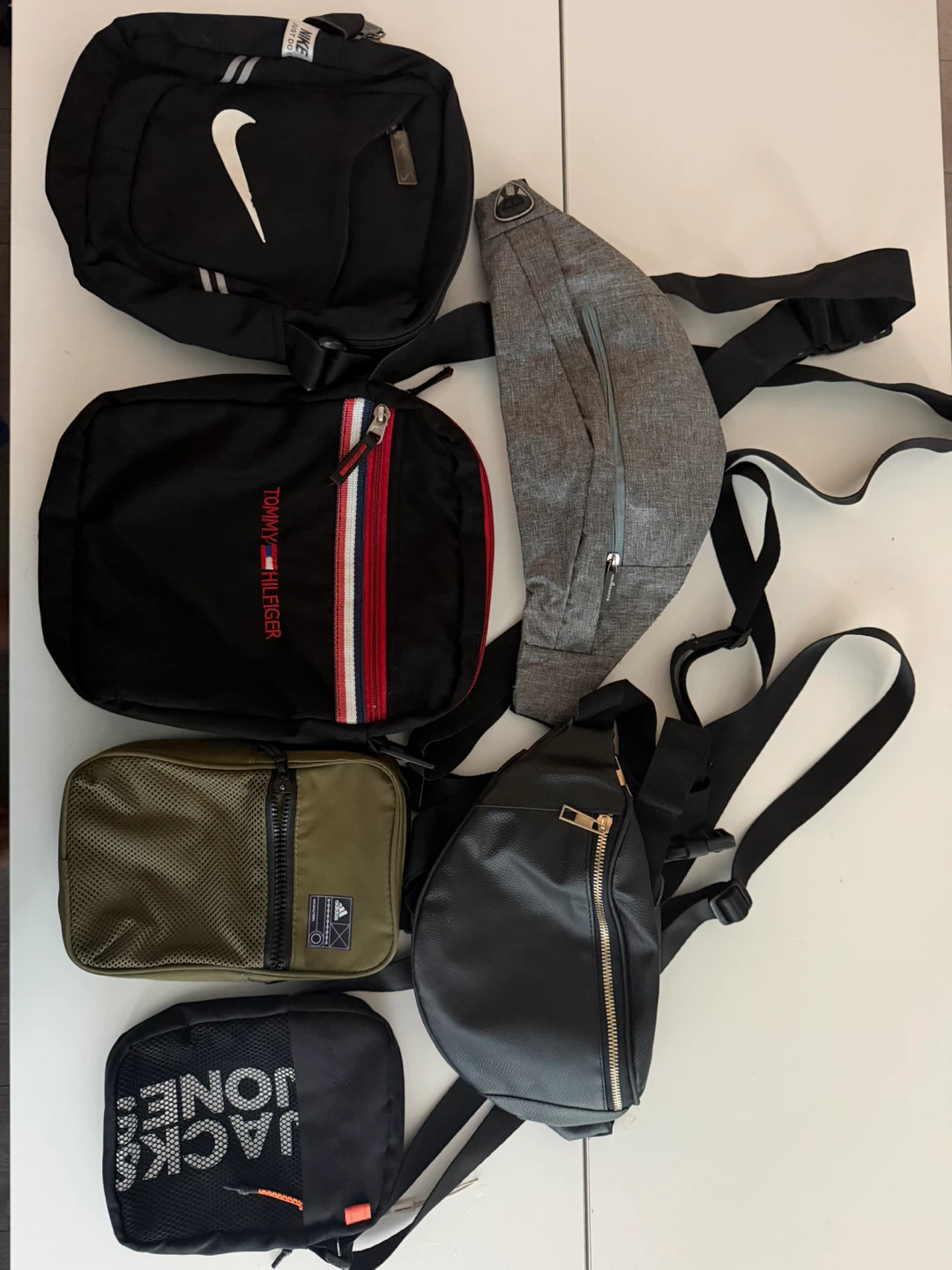 Assorted Crossbody and Waist Bags