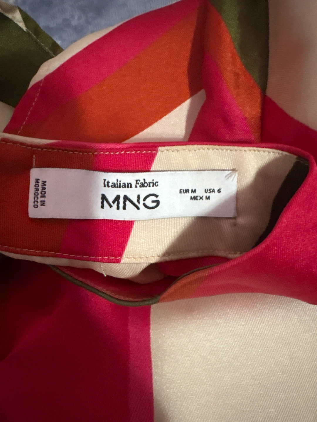 MNG Striped Italian Fabric Top - photo 2