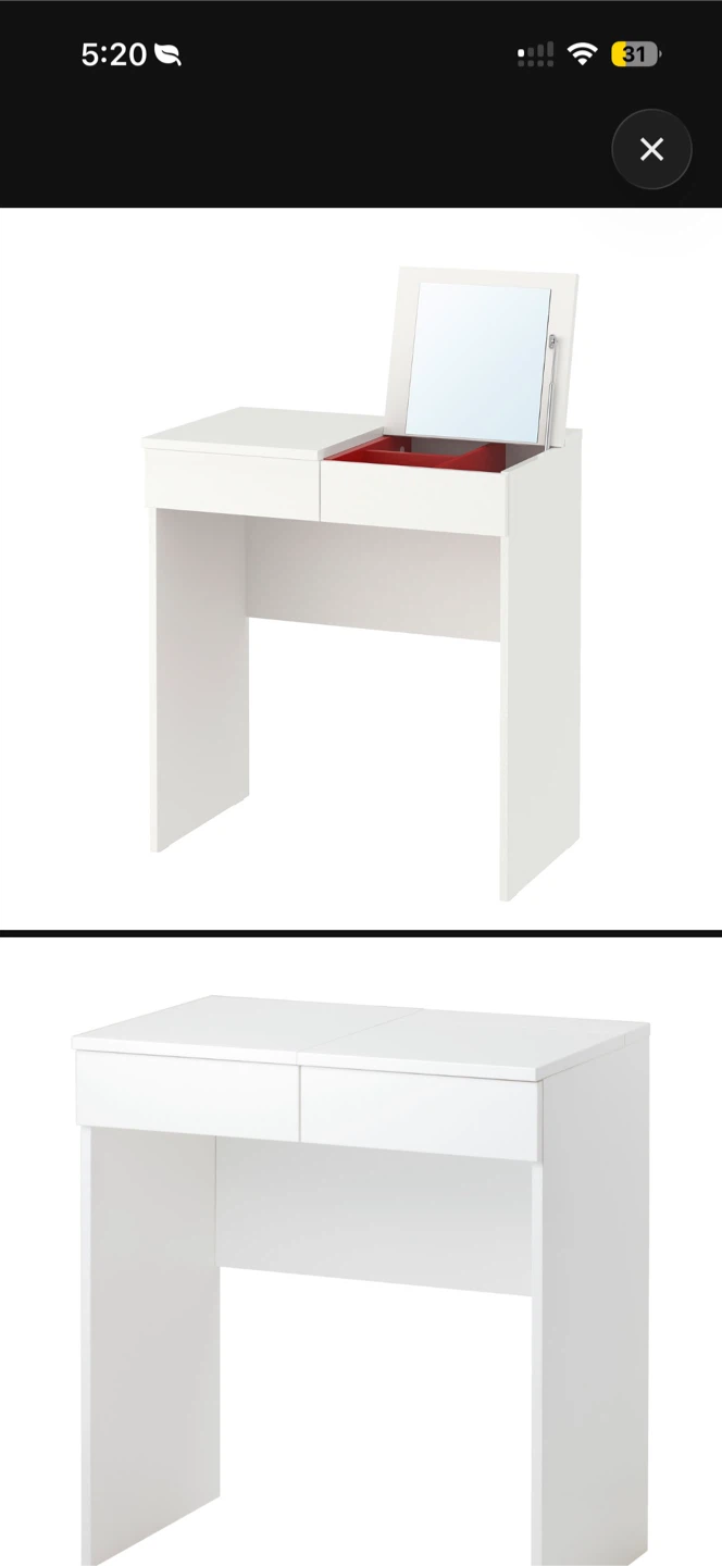 IKEA BRIMNES Dressing Table
