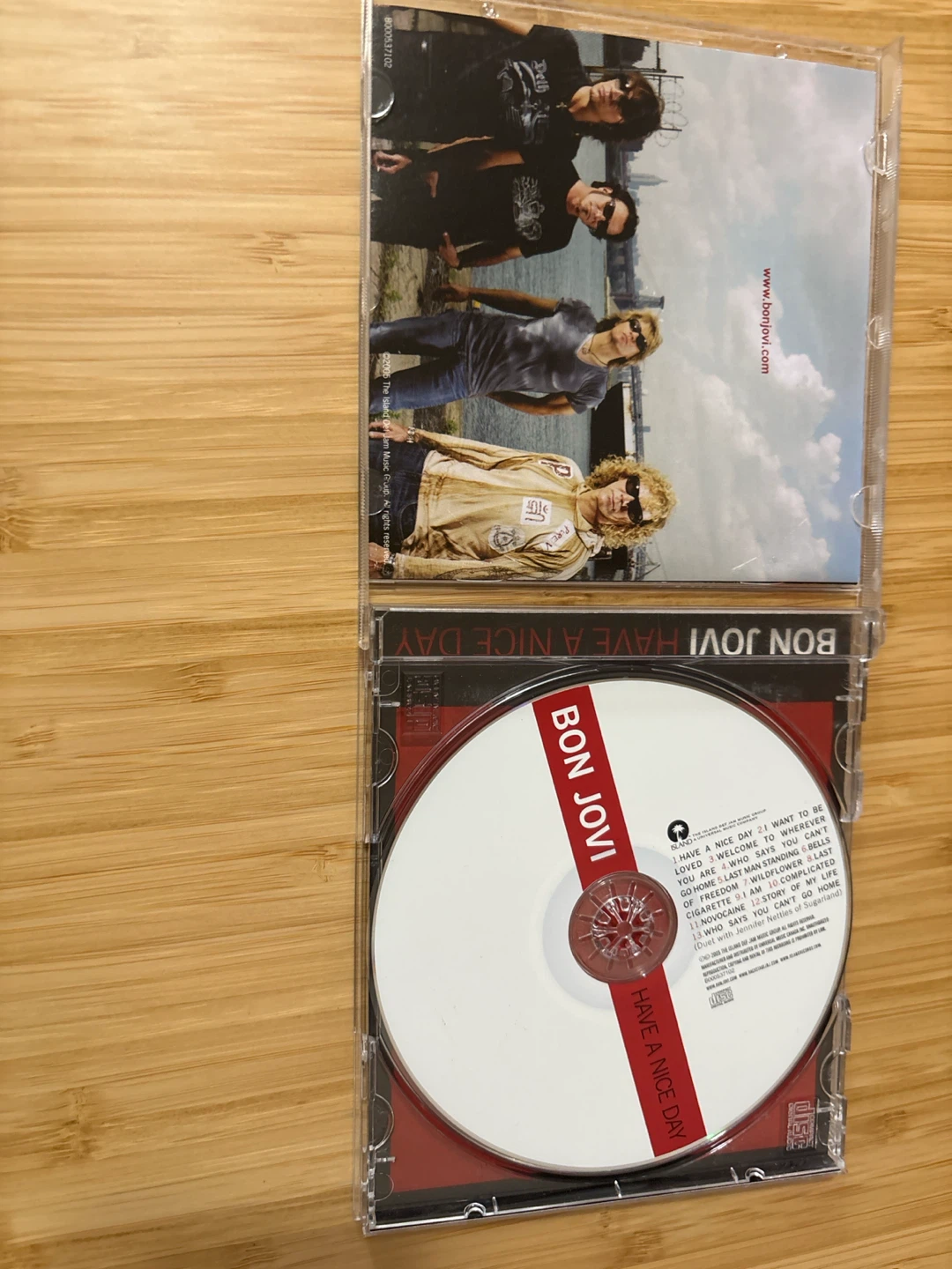 Bon jovi have a nice day CD - photo 3