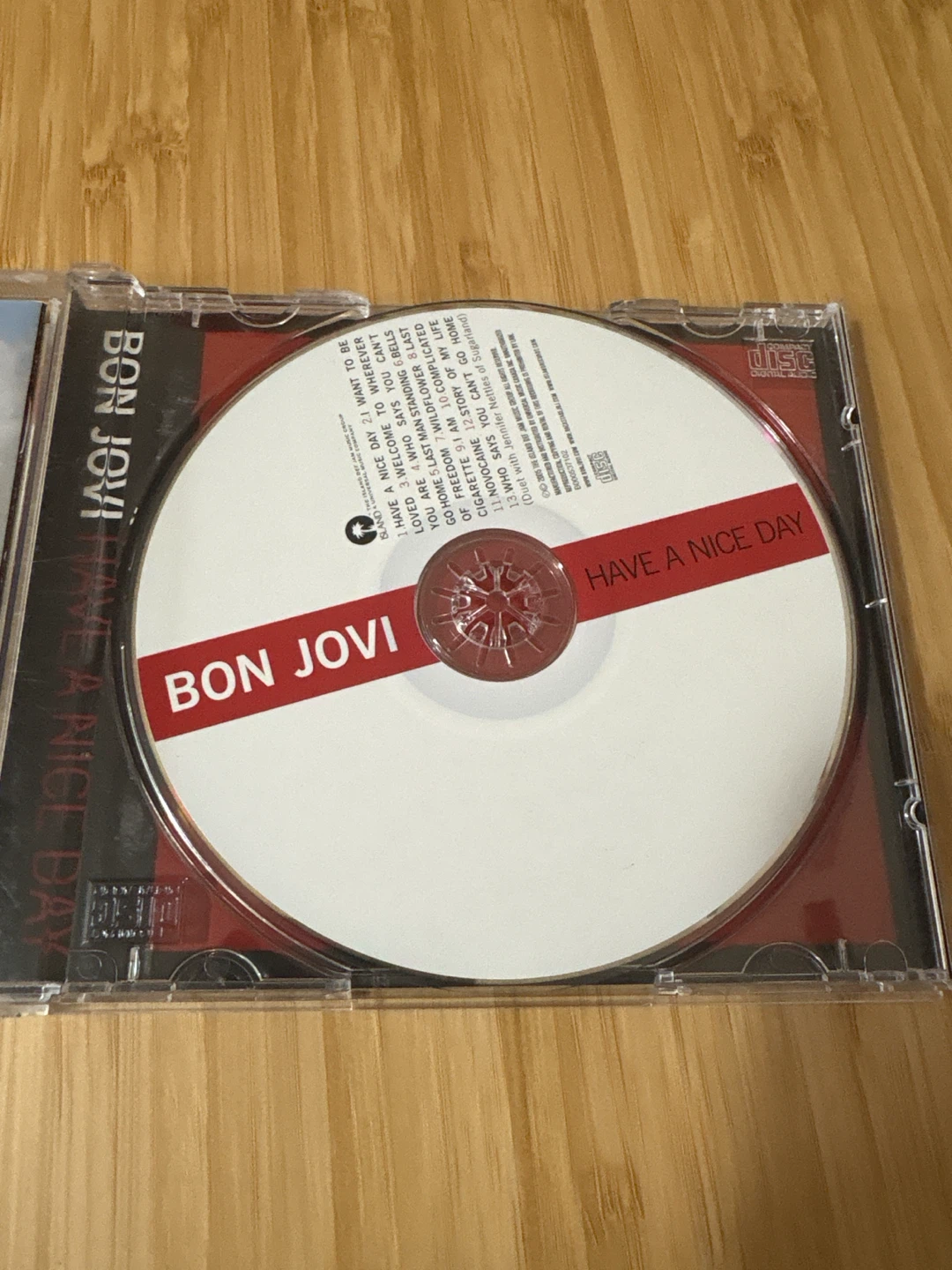 Bon jovi have a nice day CD - photo 5