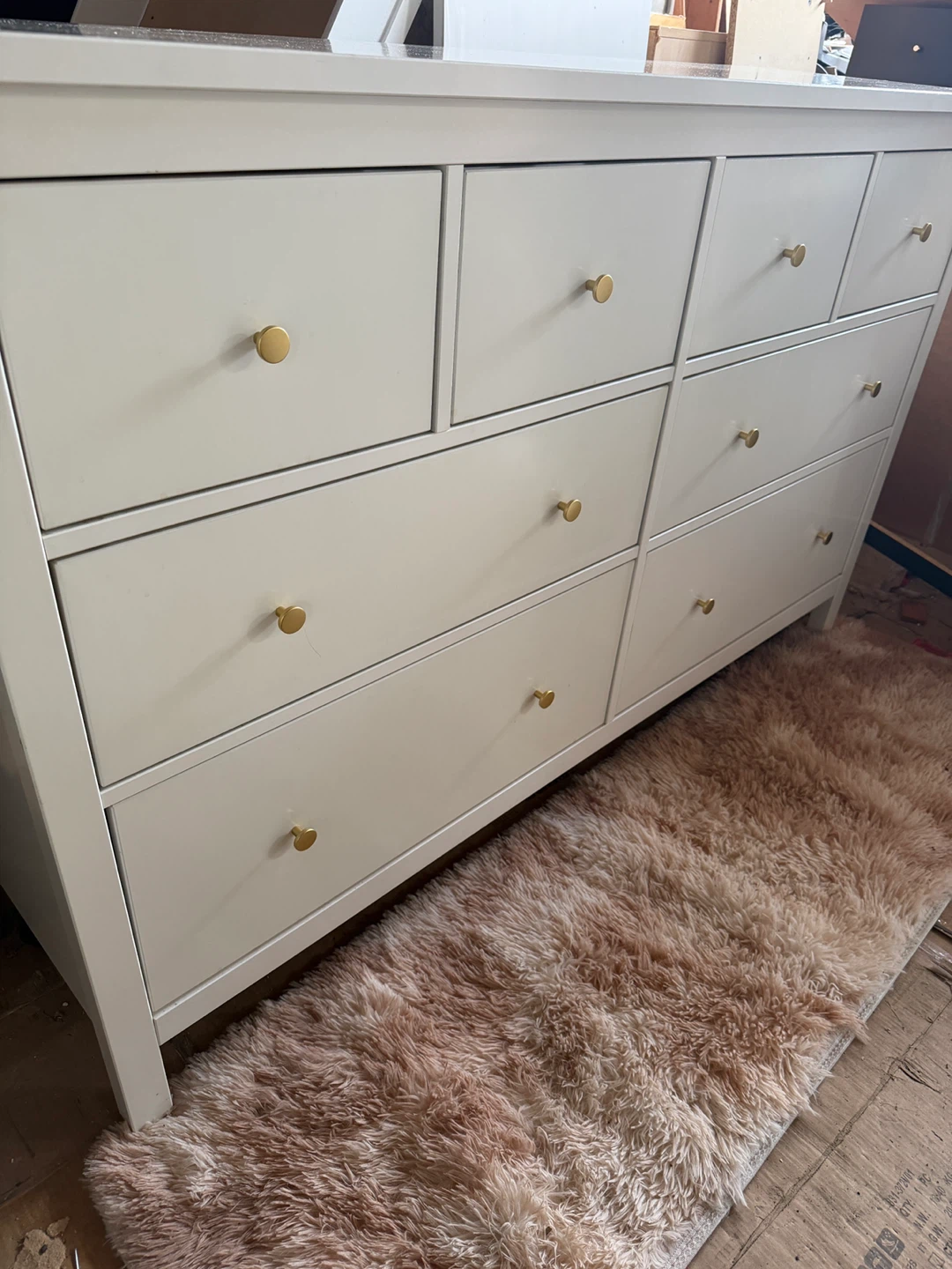 IKEA Hemnes 8-drawer White Dresser - photo 3