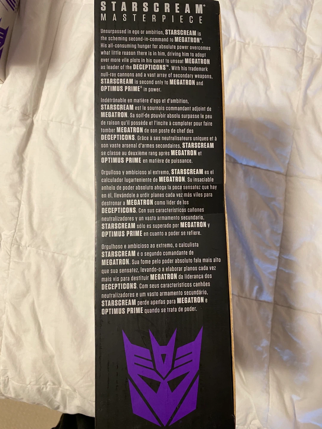 Transformers Masterpiece Starscream MP-07 - photo 3
