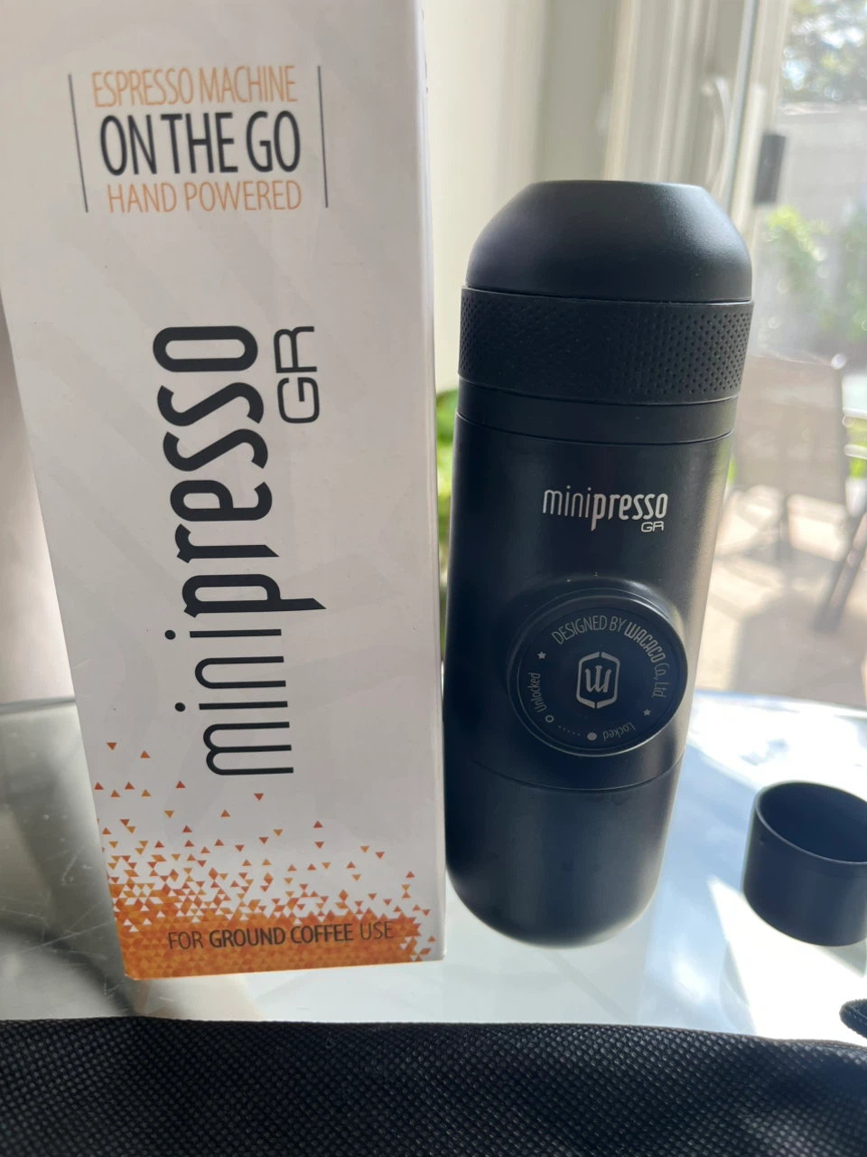 Wacaco Minipresso GR Portable Espresso Machine