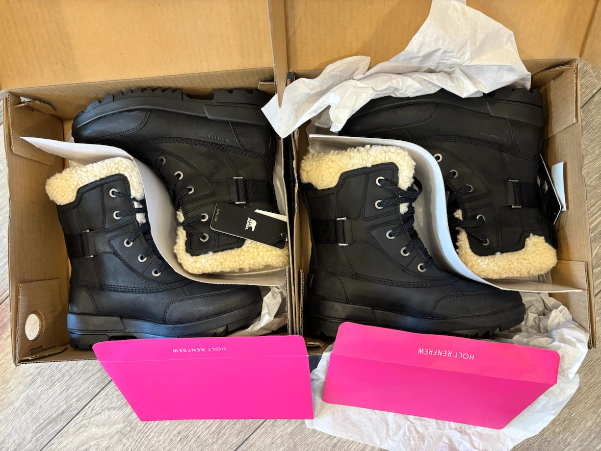 Sorel Waterproof Winter Boots Black