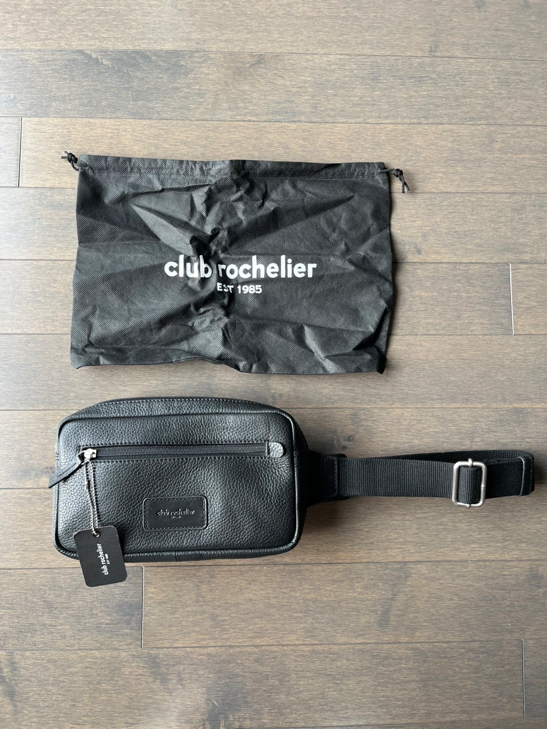 New Black Belt Bag