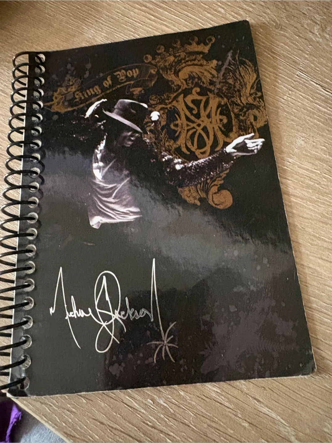 Official Michael Jackson notebook cover no pages