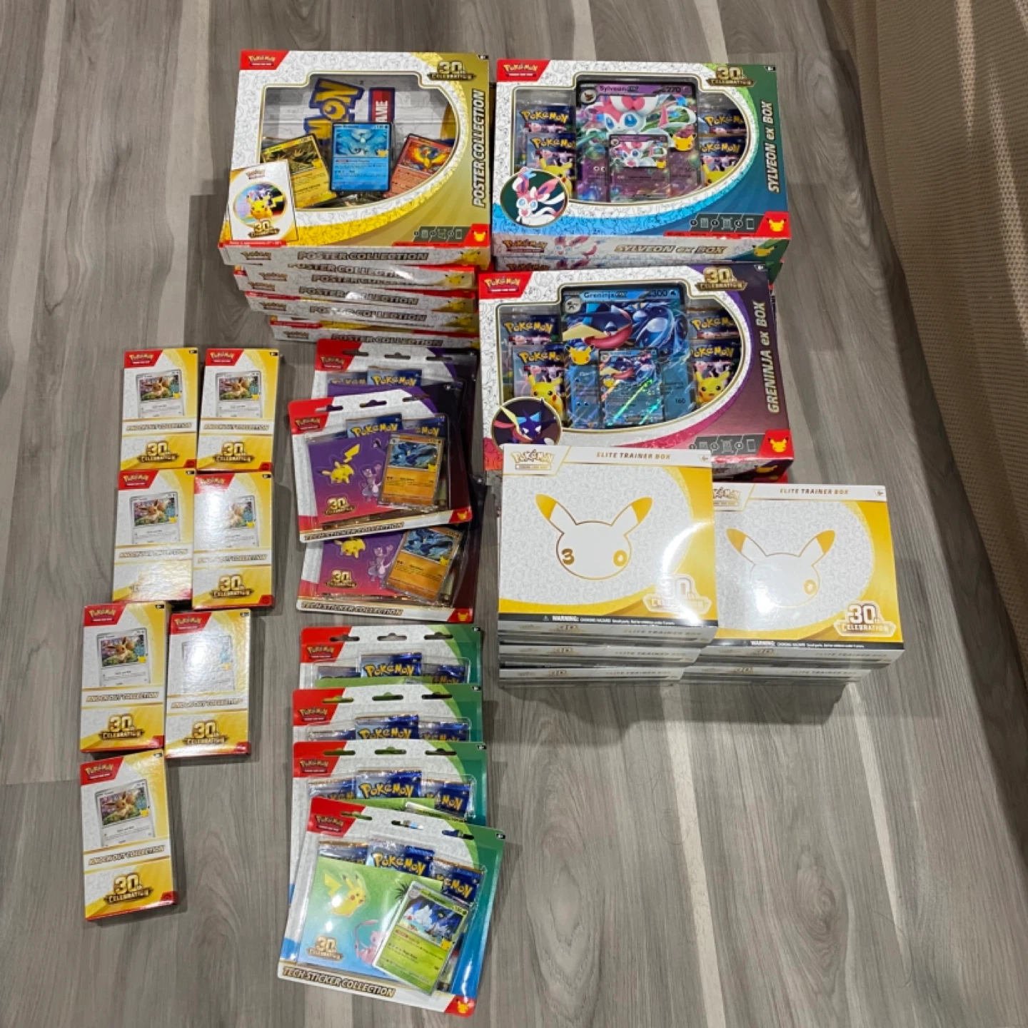 Pokémon 30th Anniversary Sealed Products –