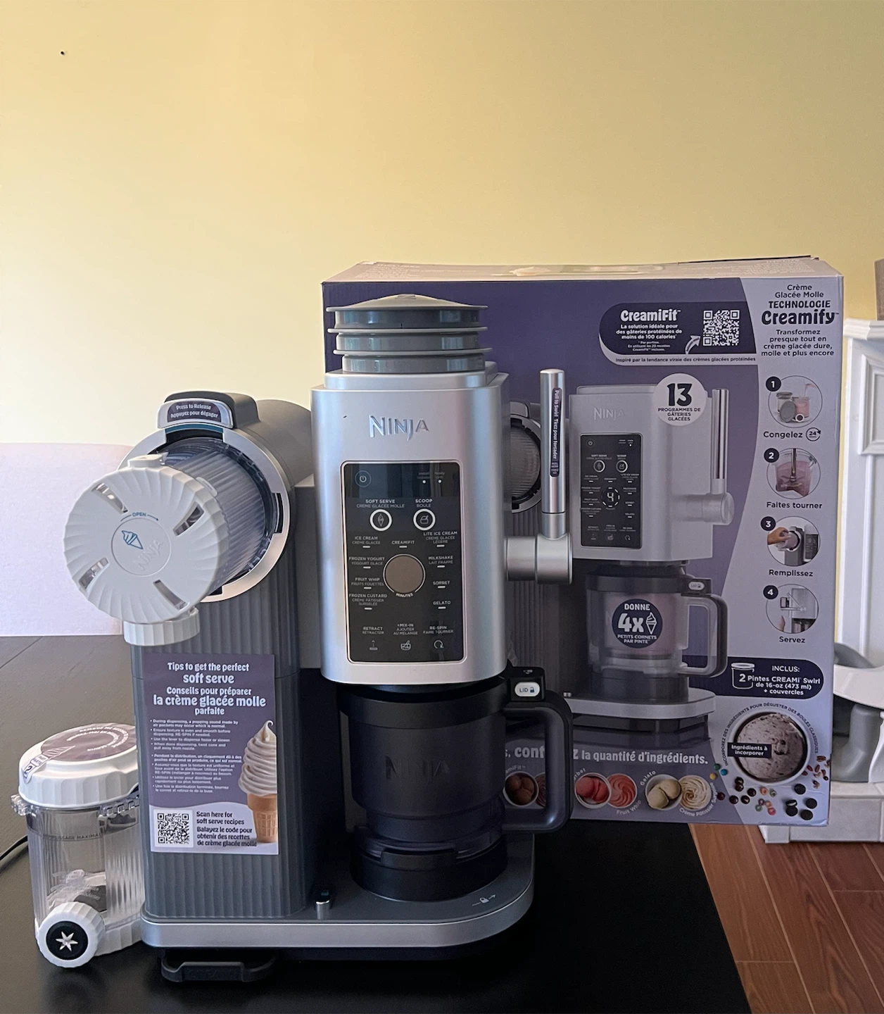 Ninja Swirl™ by CREAMi® – Soft Serve & Ice Cream Machine