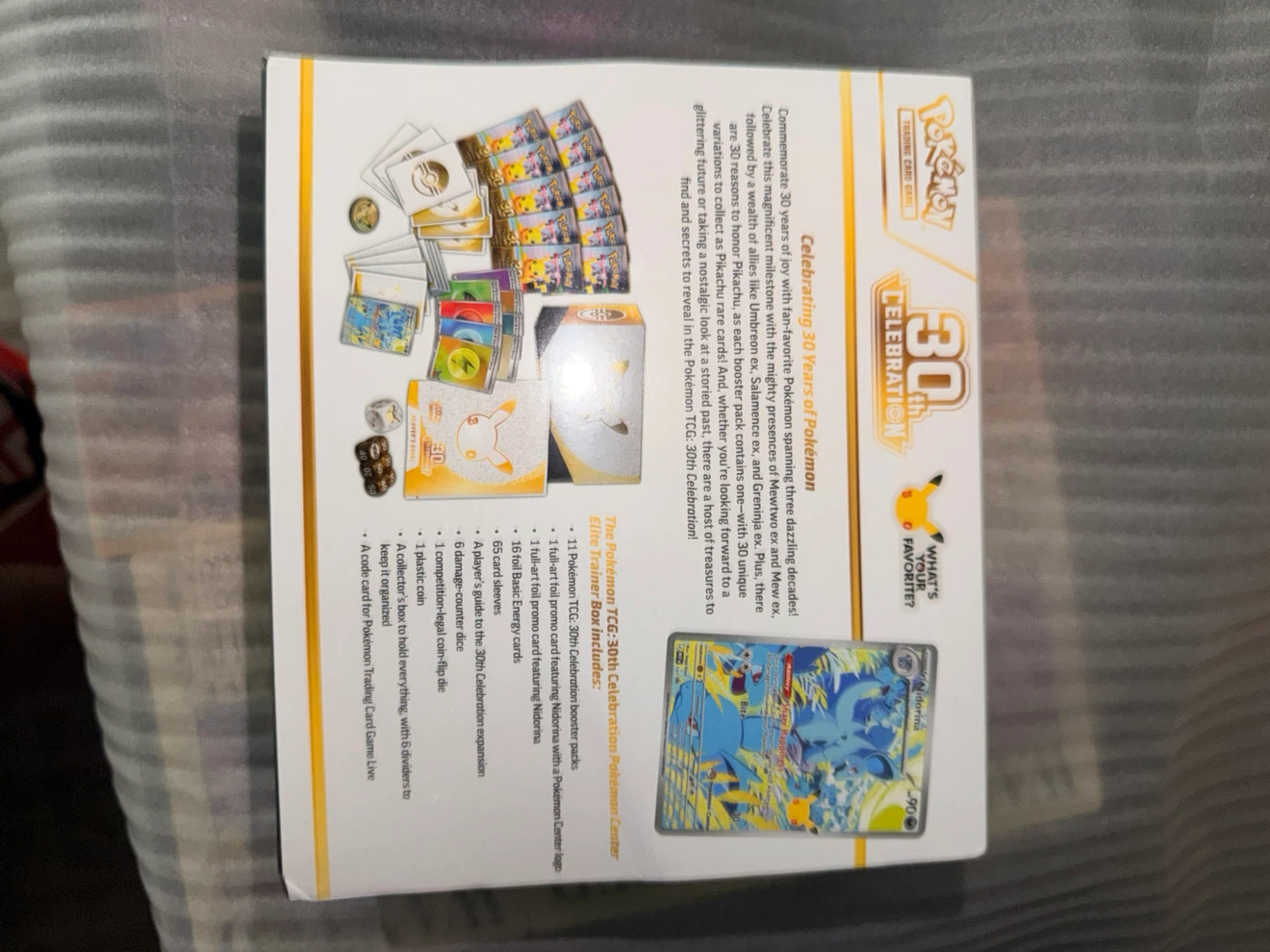 Pokémon Center 30th Celebration Elite Trainer Box - photo 3