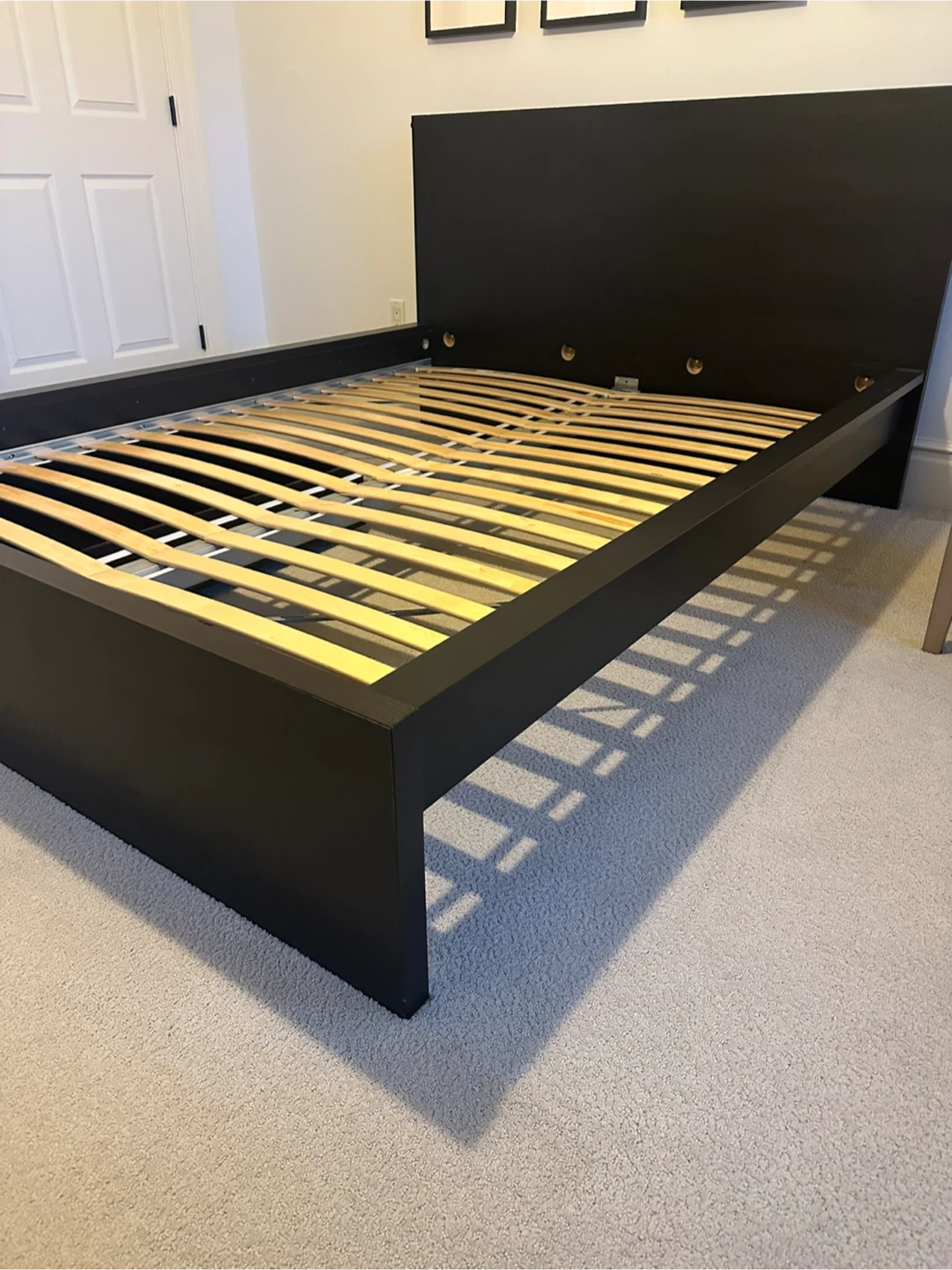 IKEA MALM Queen High Bed Frame with 1 Storage Drawer - photo 3