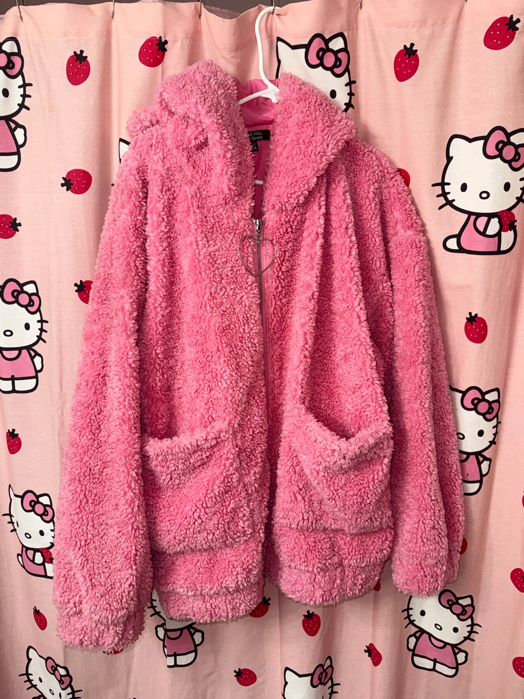 NEW DOLLS KILL X CARE BEARS OVERSIZED JACKET XXL - photo 2