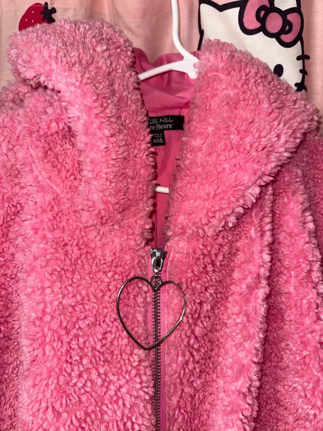 NEW DOLLS KILL X CARE BEARS OVERSIZED JACKET XXL - photo 3