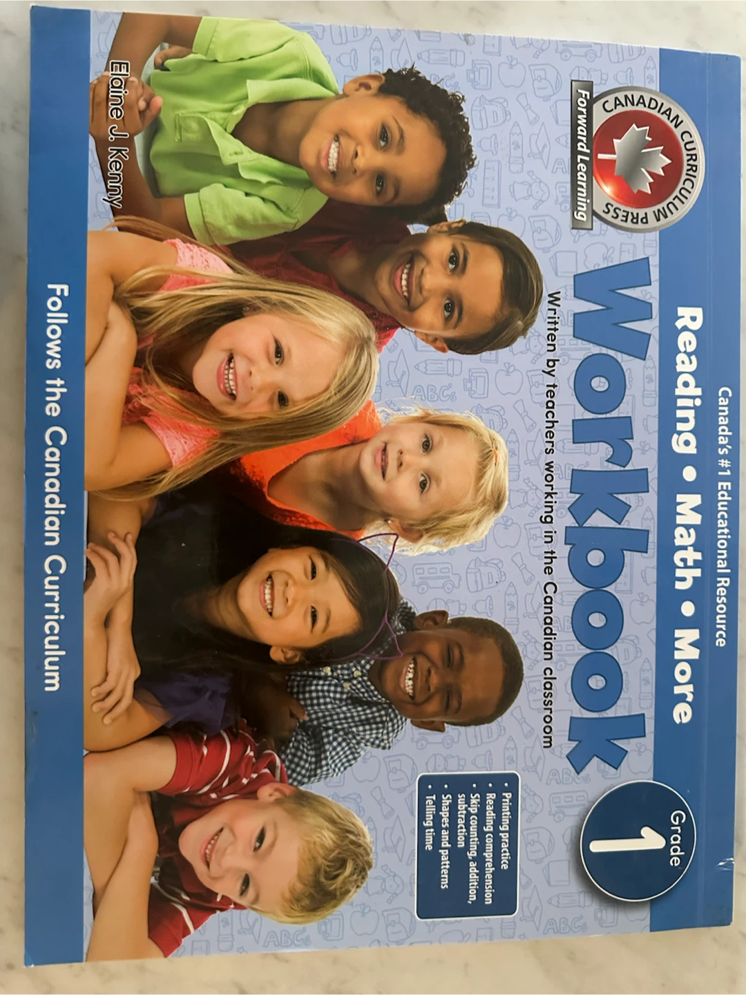 Grade 1 Canadian Curriculum Press Workbook