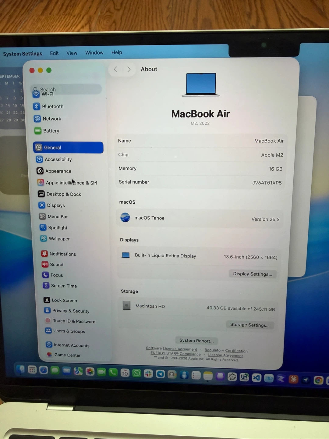 2022 MacBook Air M2 16GB RAM 256GB SSD MDM Bypassed - photo 4