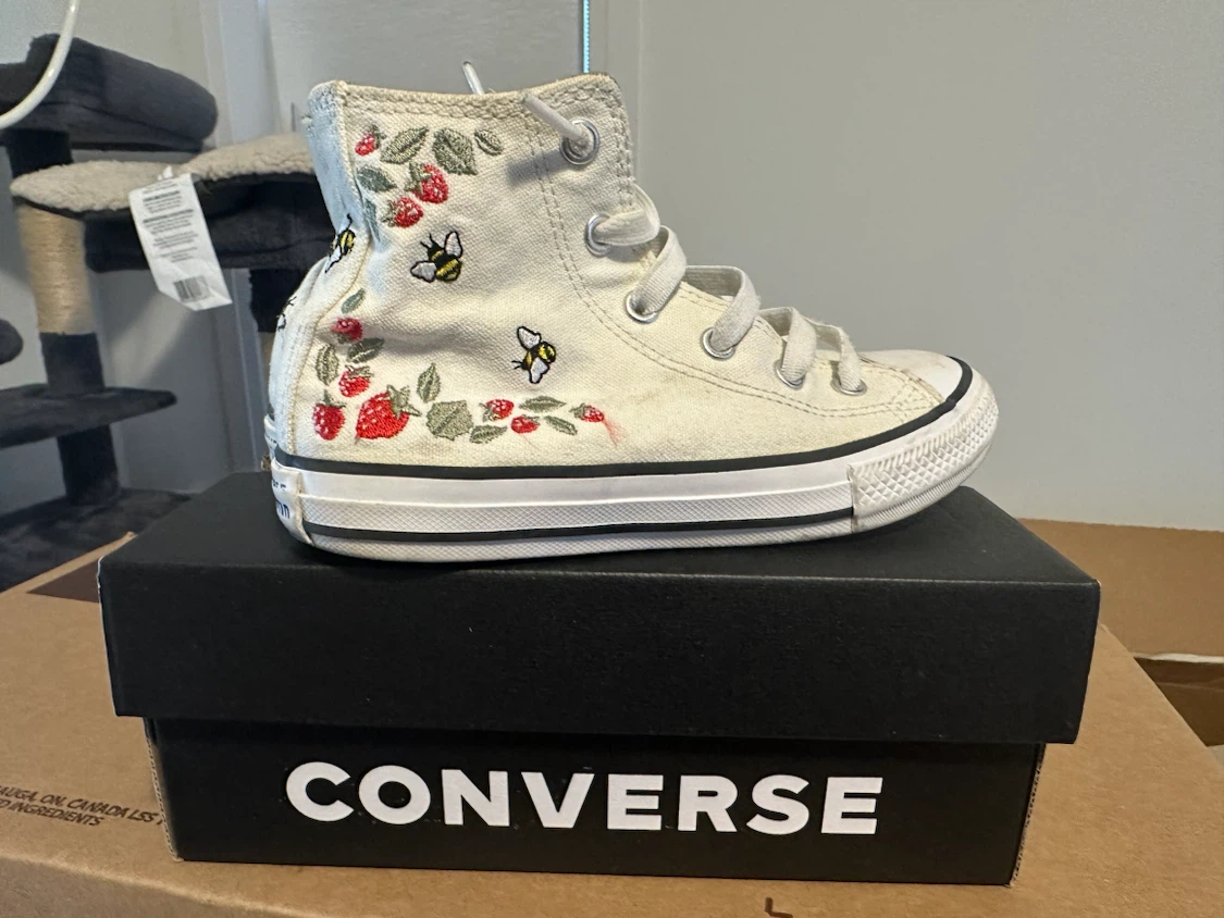 Converse CTAS Hi Alligator Friend Shoes Size 13 Youth