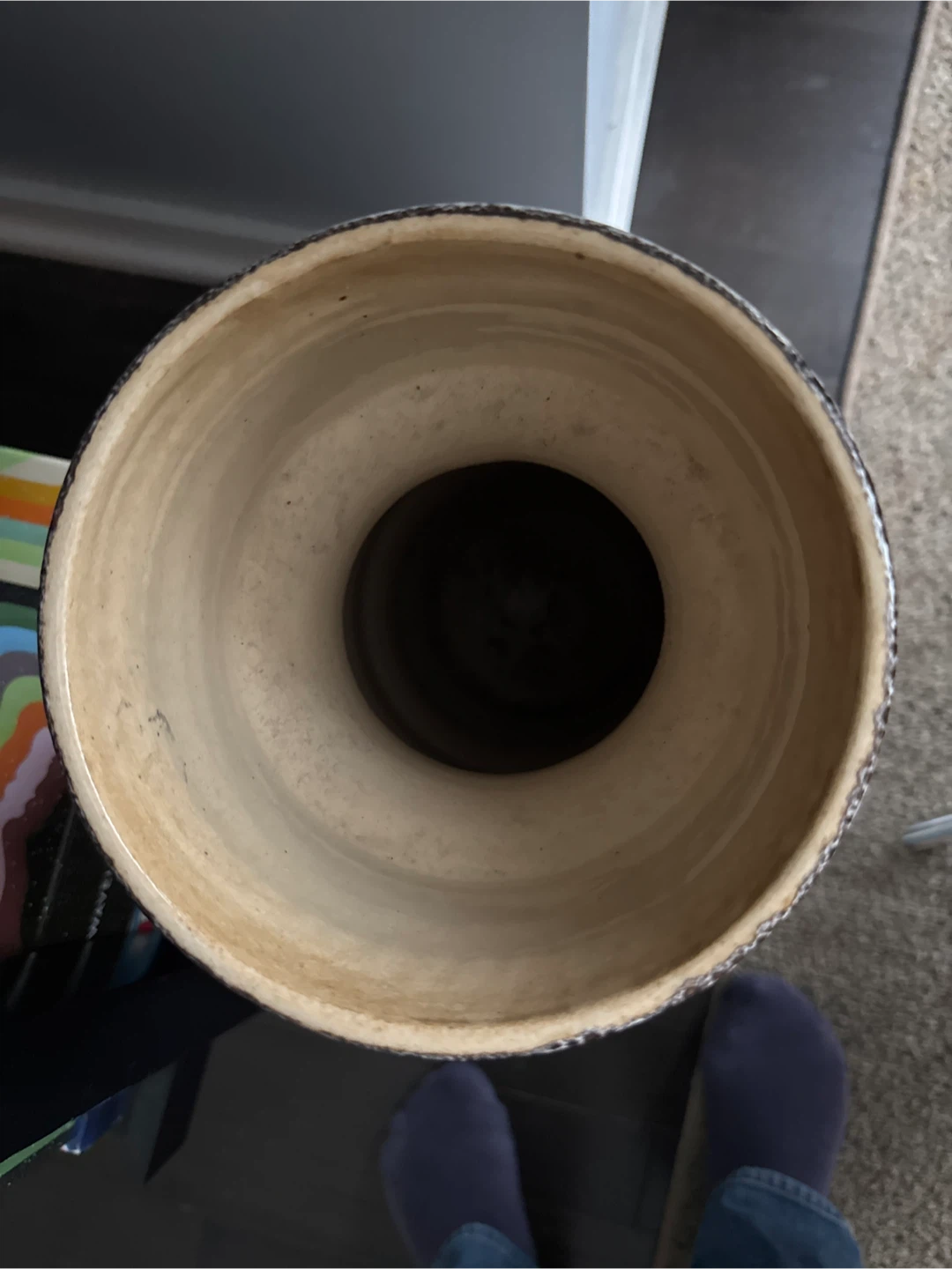 Vintage Ceramic Floor Vase - photo 2