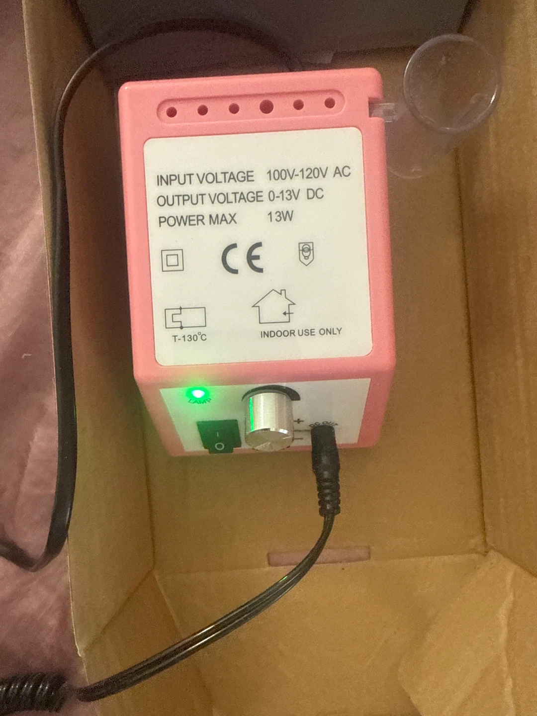 Pink Electric Nail Drill Set - photo 3