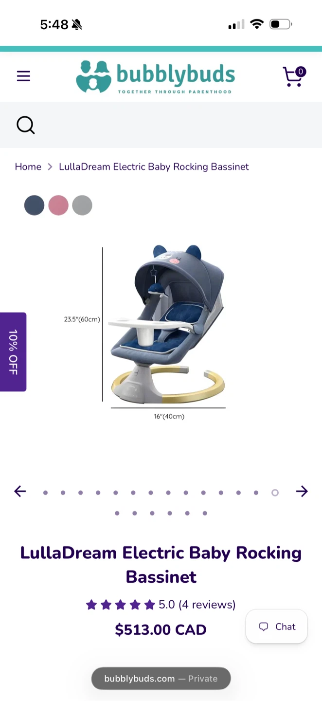 Electric Baby Rocking Bassinet - photo 3