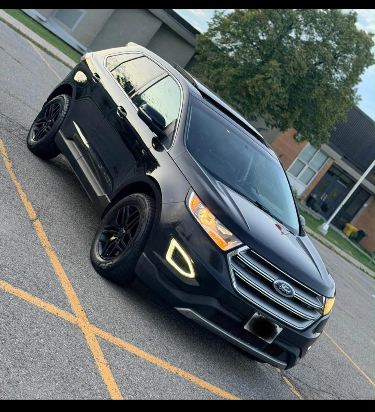 Black Ford Edge SEL AWD - photo 2