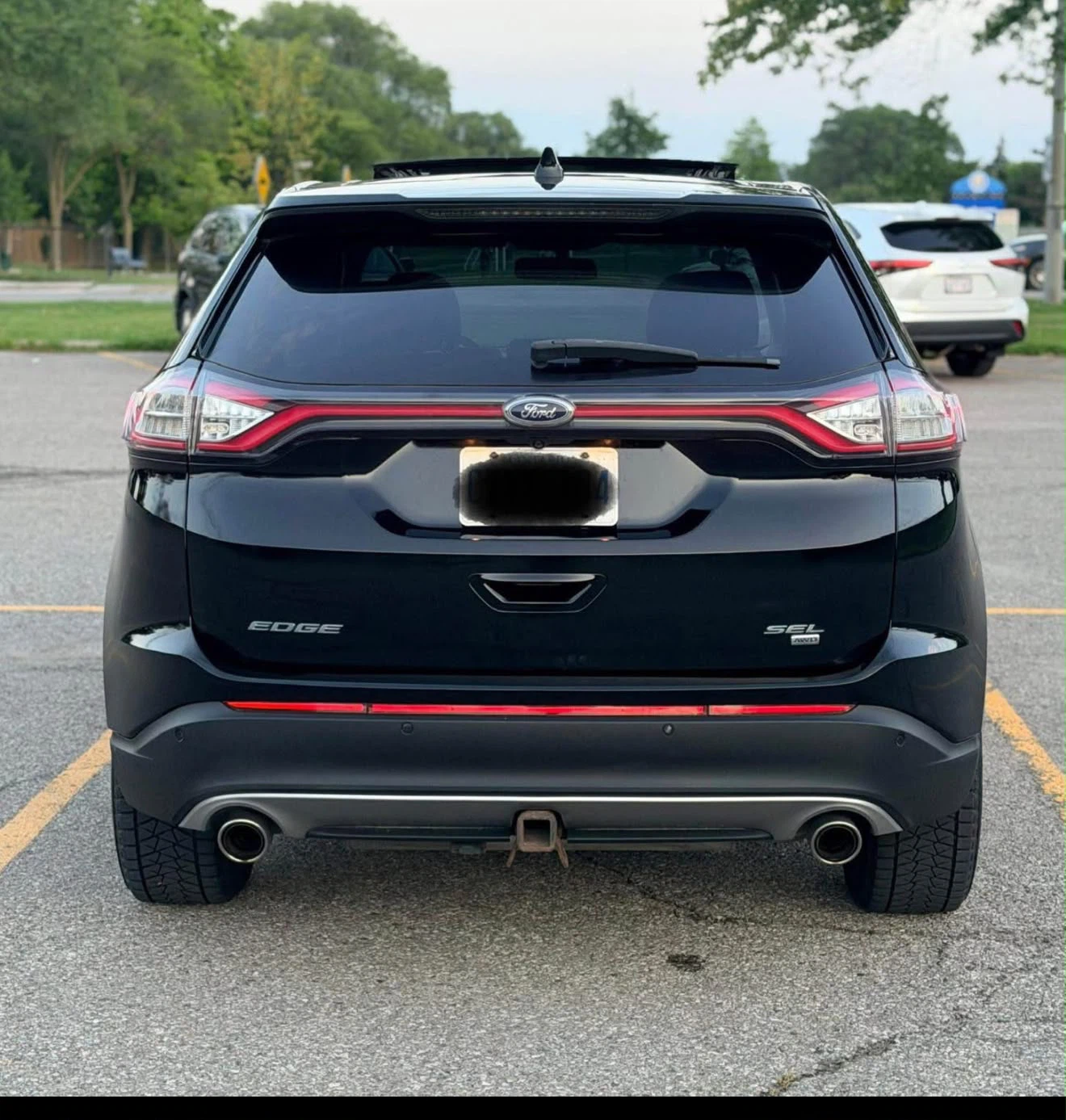 Black Ford Edge SEL AWD - photo 3