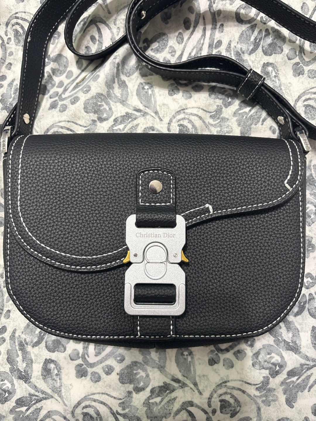 Christian Dior Leather sidebag