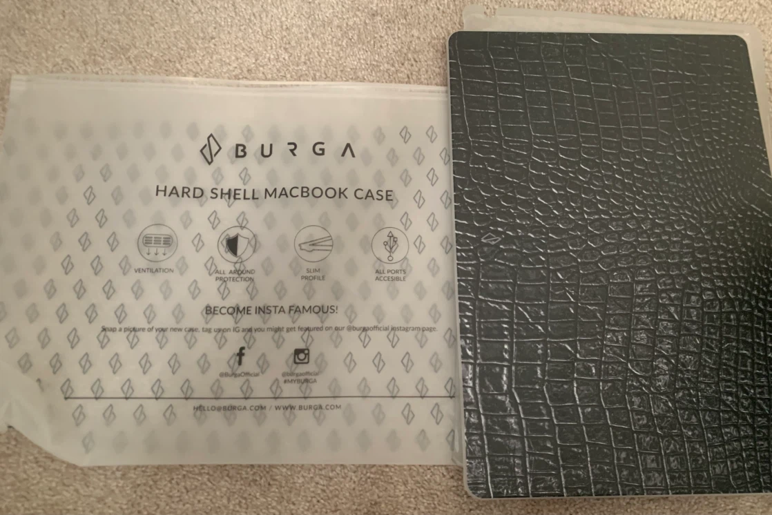BURGA Hard Shell MacBook Case - 15/pro 15 - photo 2