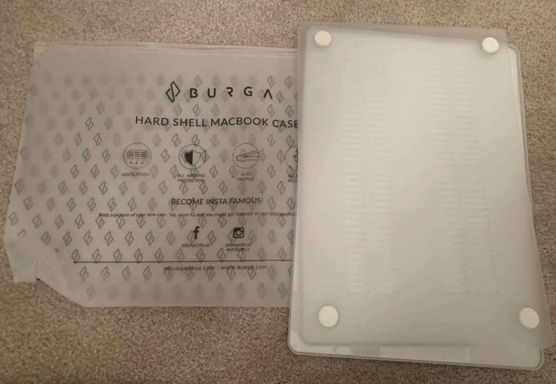 BURGA Hard Shell MacBook Case - 15/pro 15 - photo 3