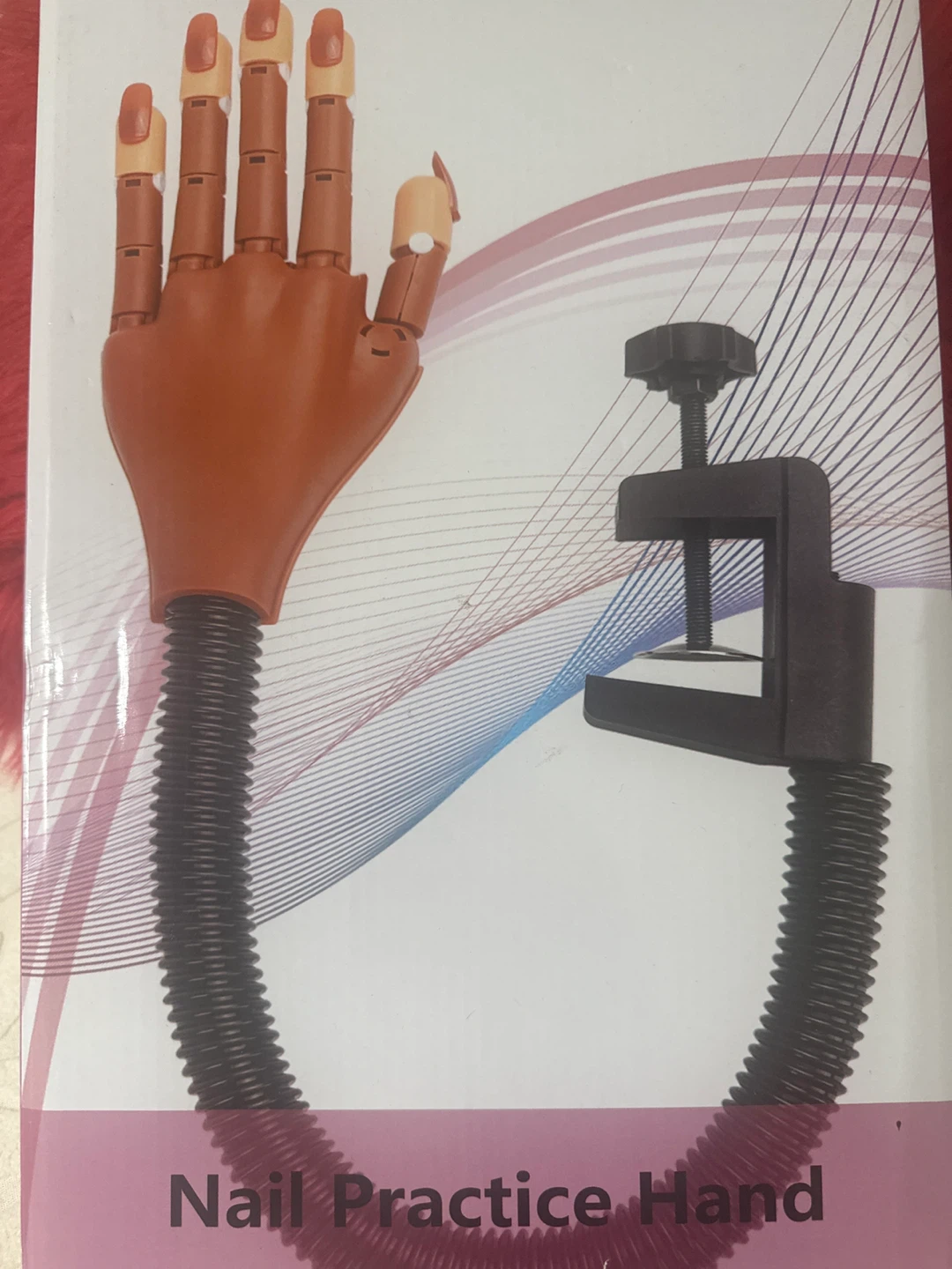 Practice Hand for Acrylic Nails
