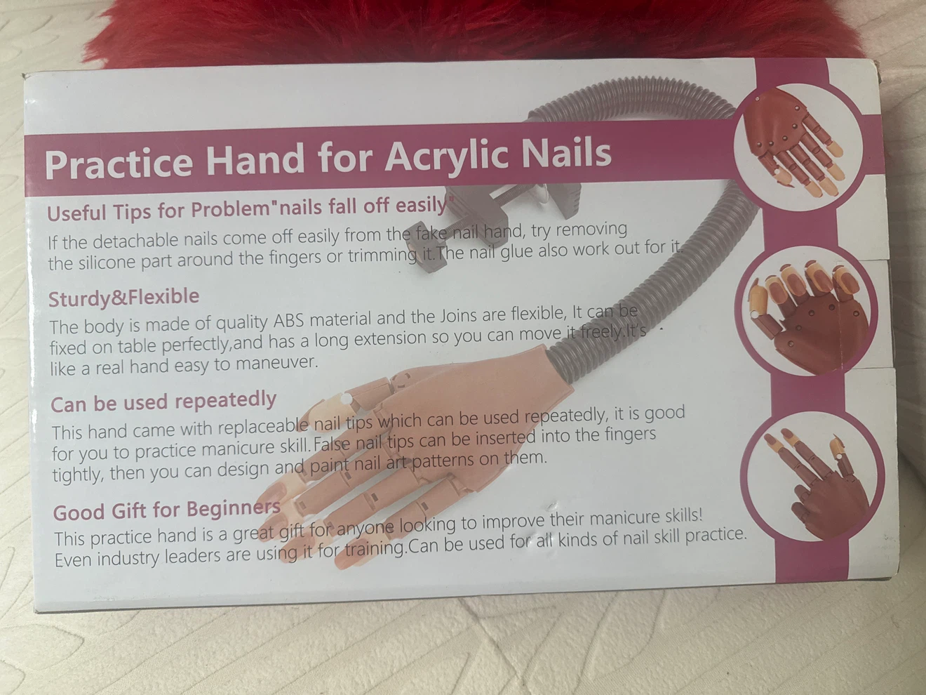 Practice Hand for Acrylic Nails - photo 3