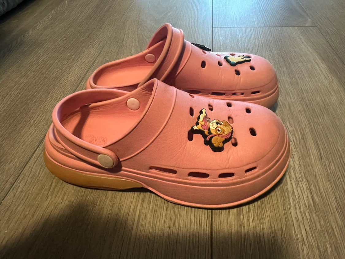 Zara Pink Kids Clogs Size 32