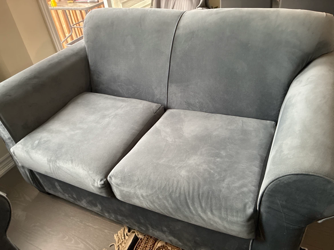 Grey Two-Seater Sofa - photo 3