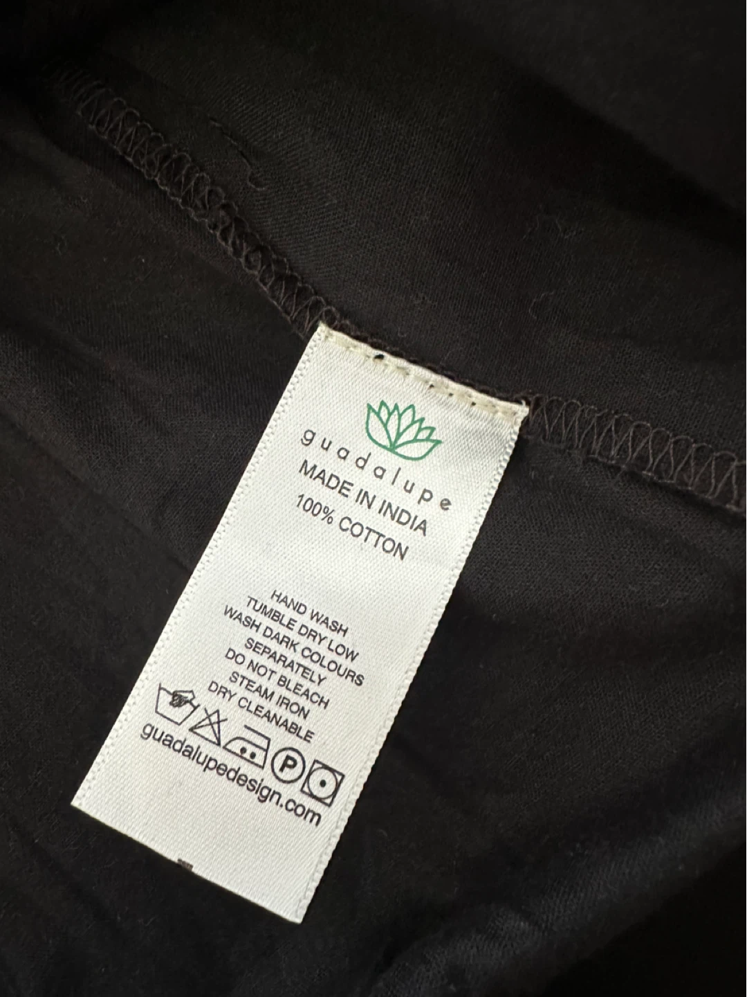 Guadalupe Black Embroidered Maxi Dress size L - photo 4