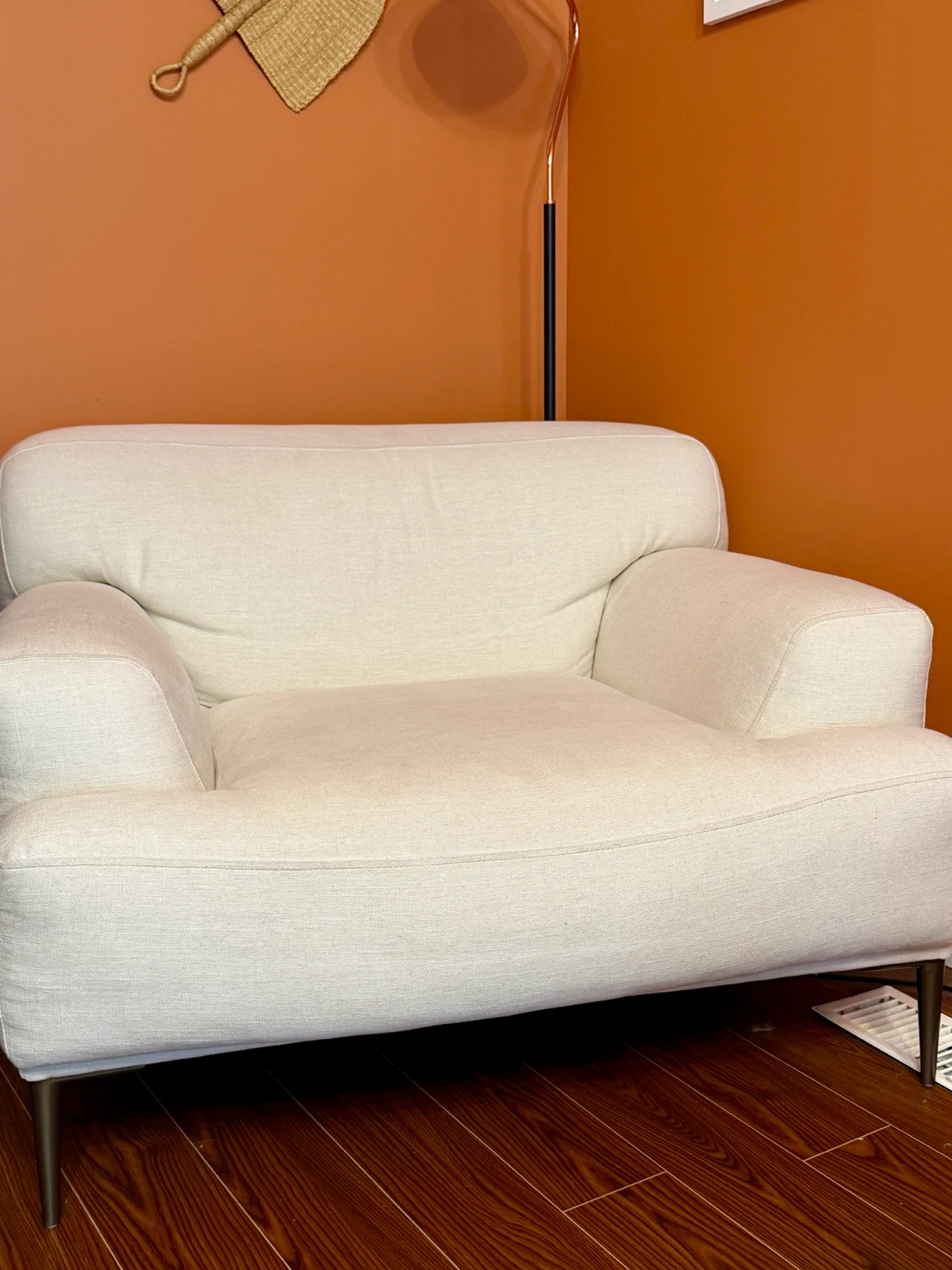 Abisko 42.5” Lounge Chair in Quartz White from Article. - photo 2