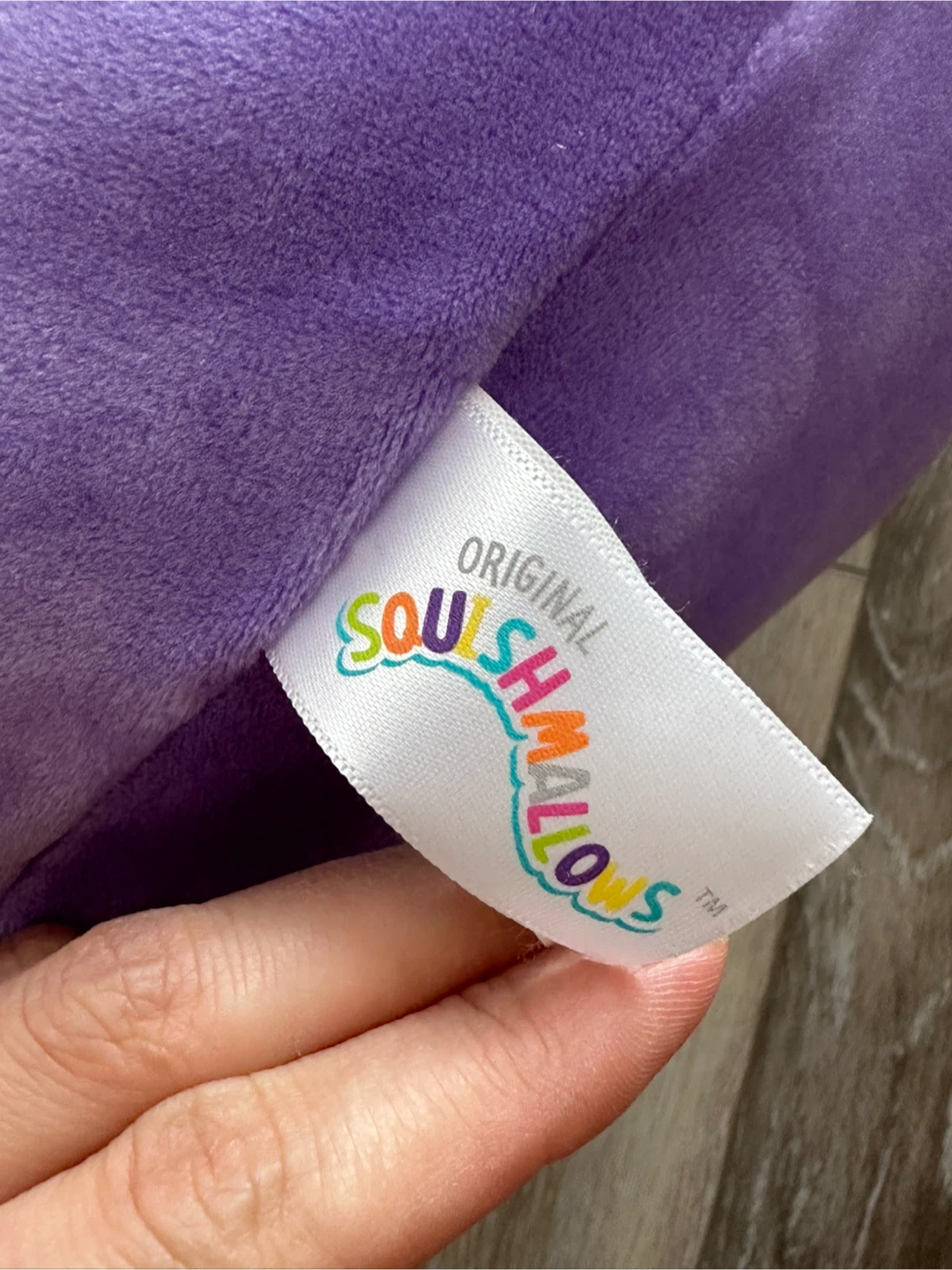Squishmallows Purple Bat Plush Toy - photo 3