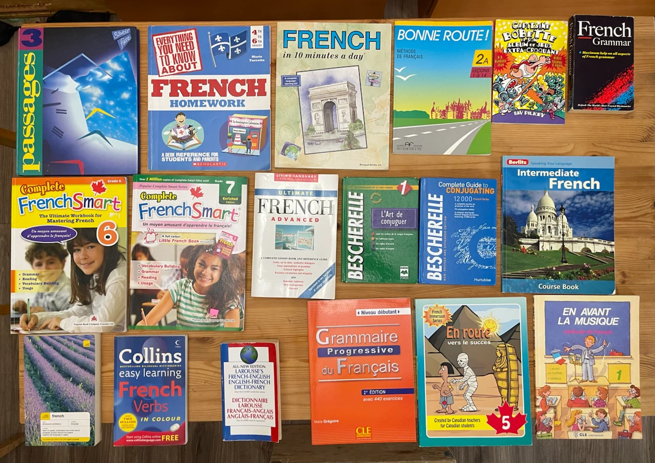 French books…, mostly for children, some adult & instructional - photo 3