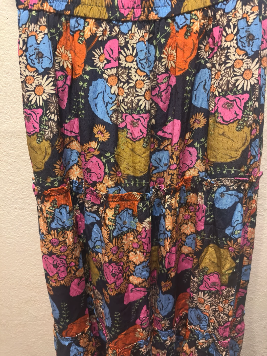 FRNCH Paris Floral Tiered Maxi Skirt - photo 2