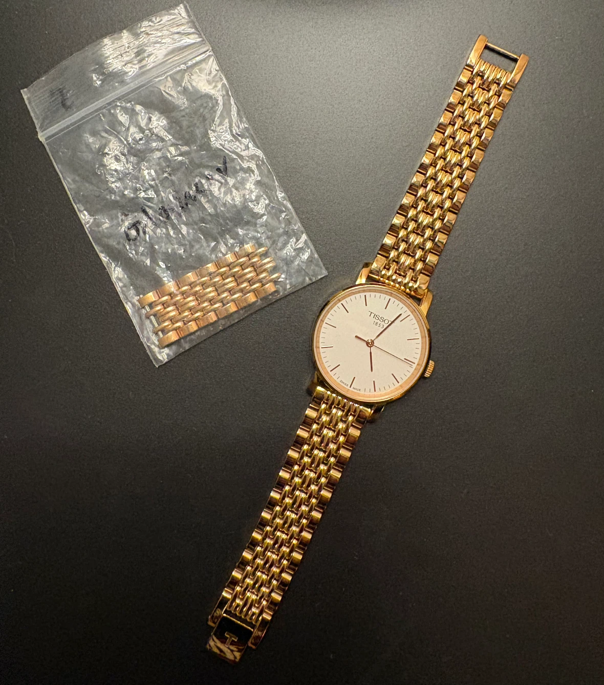 Tissot T109210 A Gold Tone Watch