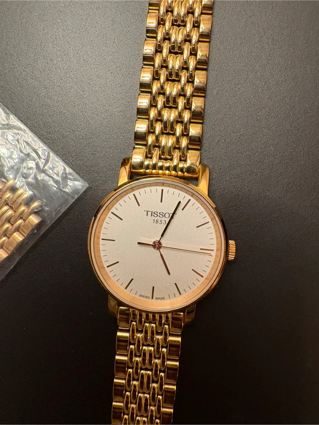 Tissot T109210 A Gold Tone Watch - photo 2