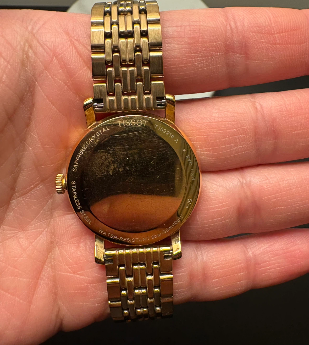 Tissot T109210 A Gold Tone Watch - photo 3