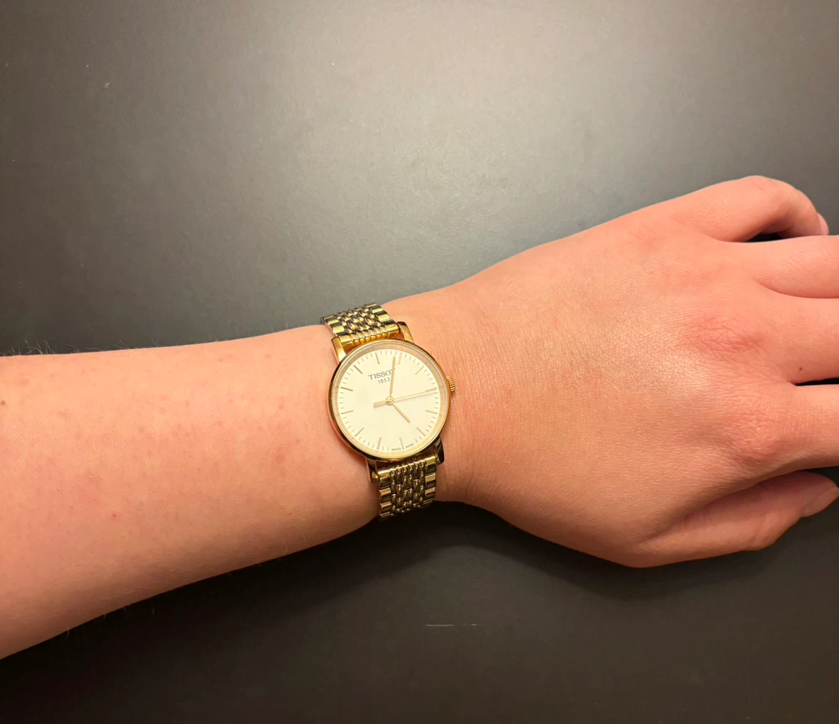 Tissot T109210 A Gold Tone Watch - photo 4