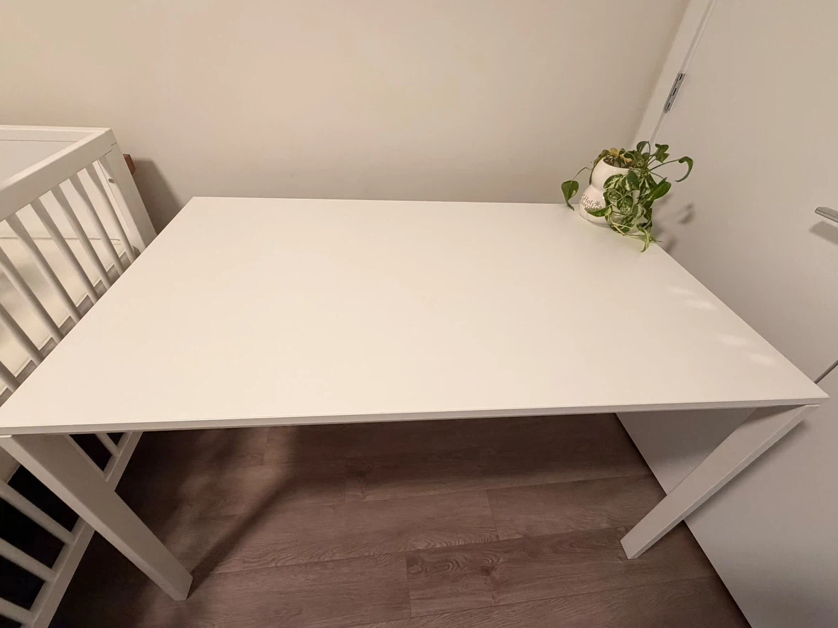 Ikea Melltorp white dining table