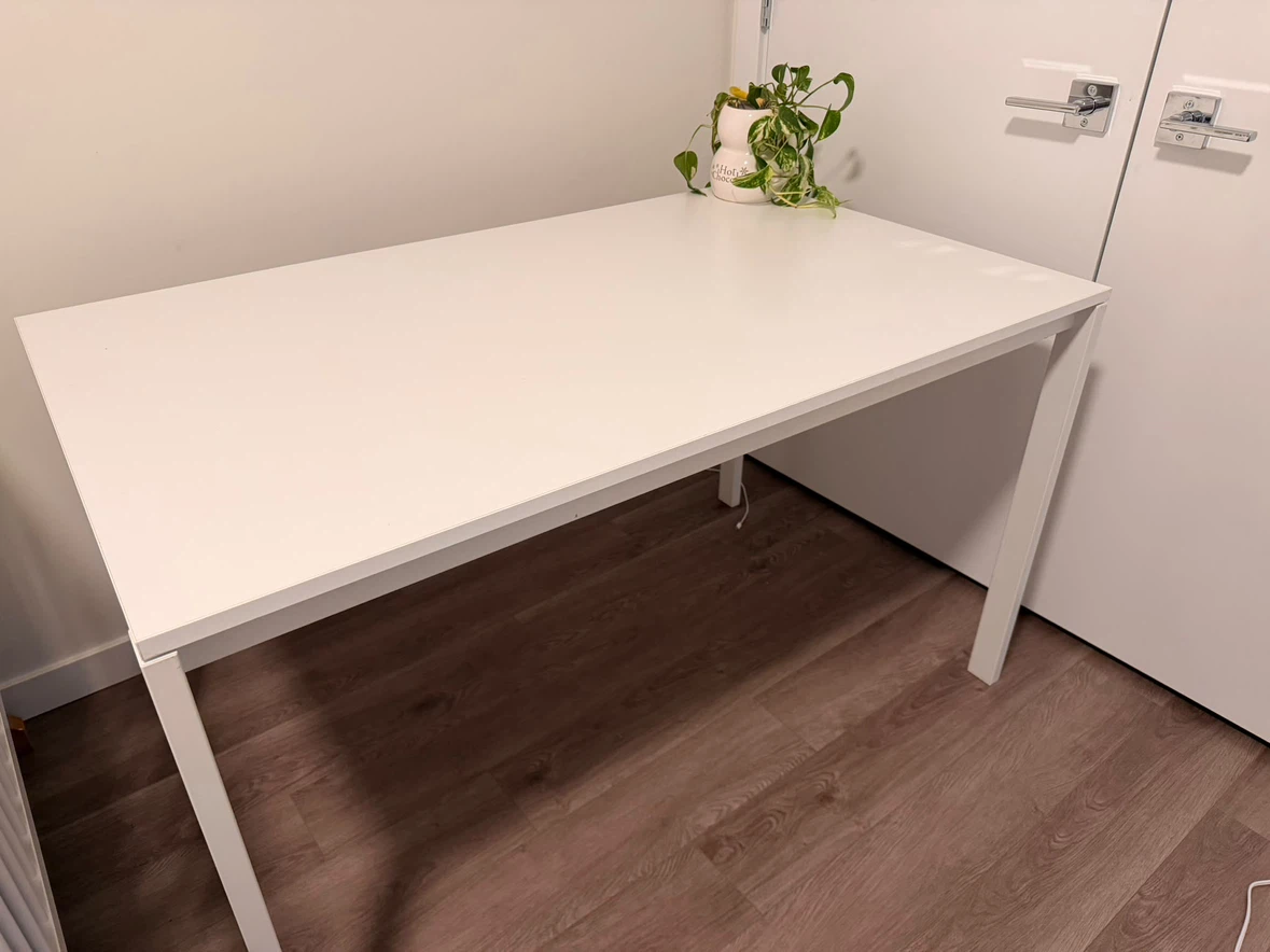 Ikea Melltorp white dining table - photo 2