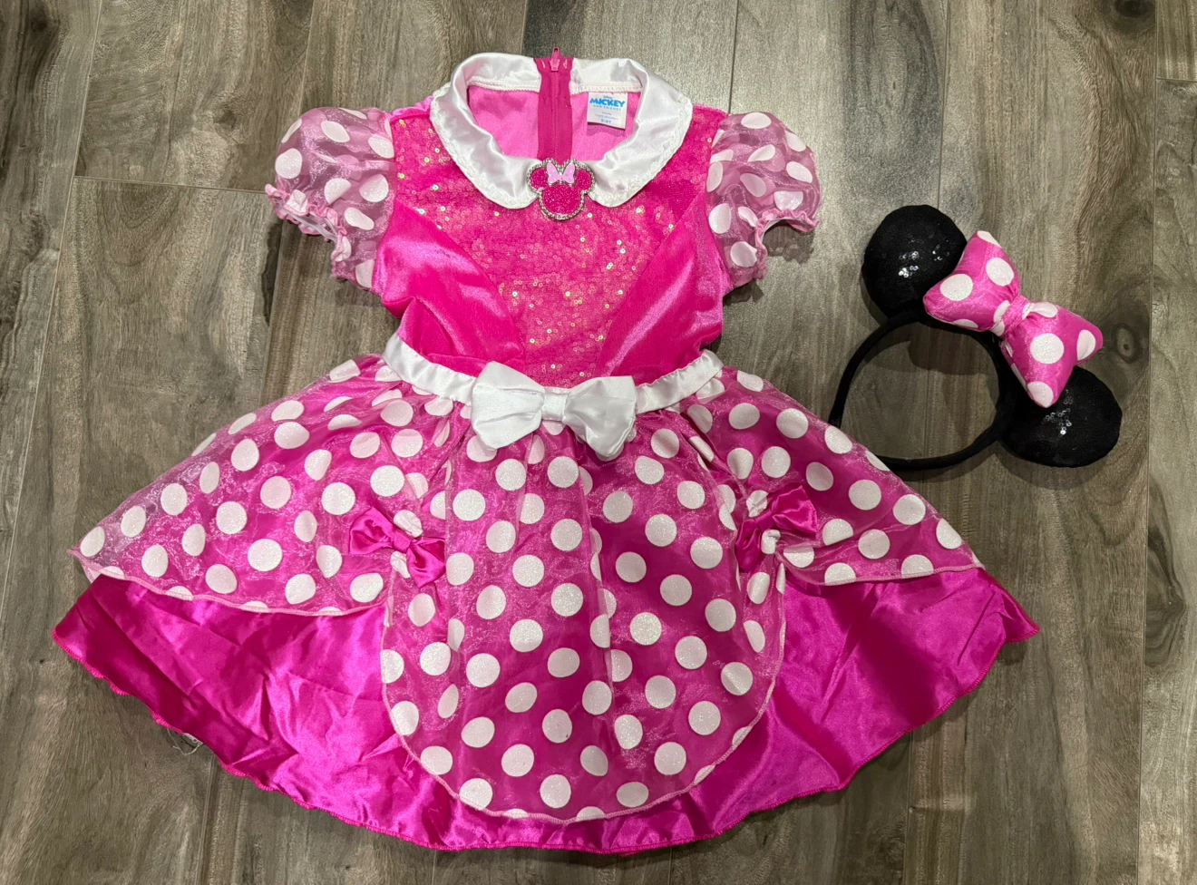 Disney Minnie Mouse Costume Size 5-6 T