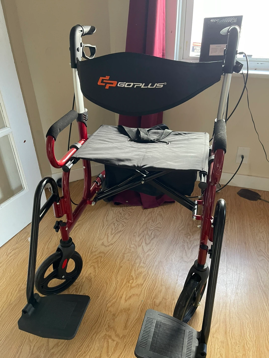 Goplus Rollator Walker with Seat - photo 2